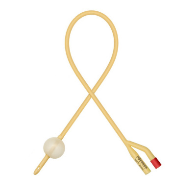 Катетер Фолея латексный двухходовой с силиконовым покрытием | Mederen 1604-M212