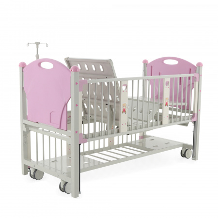 Кровать медицинская механическая подростковая (4 секции) | DM-2218S-01 (Тип 4, Вариант 4.1)