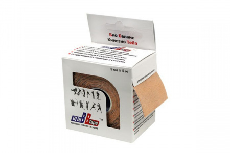 Кинезио тейп | BBTape | 5 см x 5 м