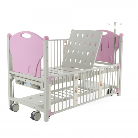 Кровать медицинская механическая подростковая (4 секции) | DM-2218S-01 (Тип 4, Вариант 4.1)