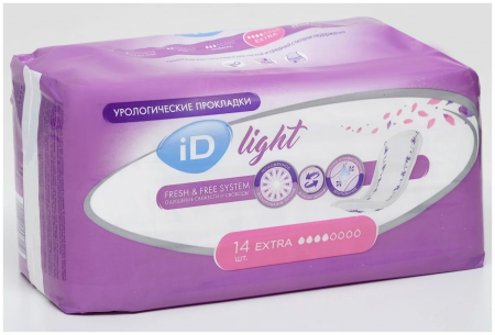 Урологические прокладки | ID Light EXTRA (АйДи Экстра) | 14 шт.