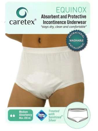Мужские многоразовые впитывающие трусы | Caretex Equinox