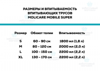 Впитывающие трусы | MoliCare Mobile Super | 14 шт