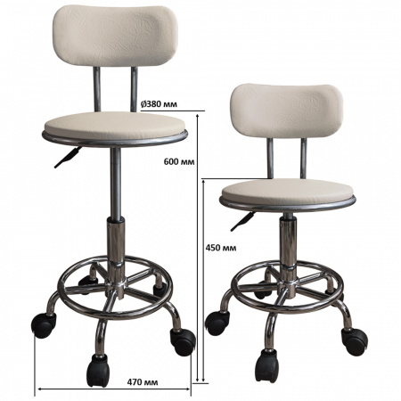 Кресло лабораторное для лечебных учреждений | М106-02