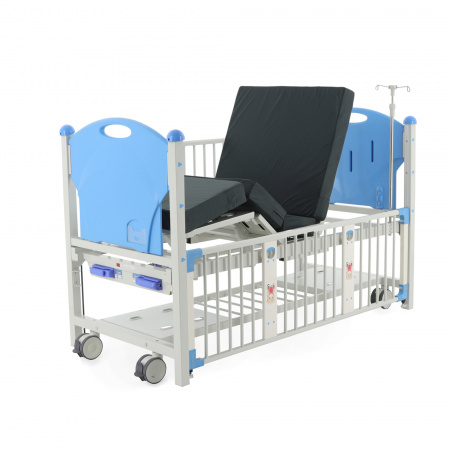 Кровать медицинская механическая подростковая (4 секции) | DM-2218S-01 (Тип 4, Вариант 4.1)