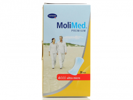 Урологические прокладки для женщин ультратонкие | MoliMed Premium ultra micro | 28шт