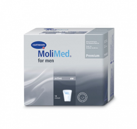 Прокладки урологические мужские | MoliMed Premium for men Active