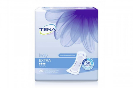 Урологические прокладки для женщин | TENA Lady Extra | 20шт.